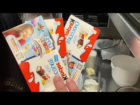 TARTA DE QUESO Y KINDER CHOCOLATE.