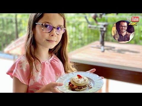 BURGER FRAISES CHOCOLAT CHANTILLY POUR LA FÊTE DES PÈRES