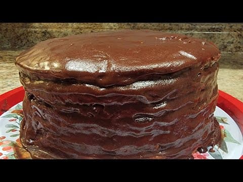 Easy Never Fail Chocolate Icing/ 7 Layer Chocolate Cake