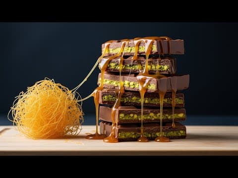 How to Make The Viral Dubai Chocolate Bar (Easy Recipe)