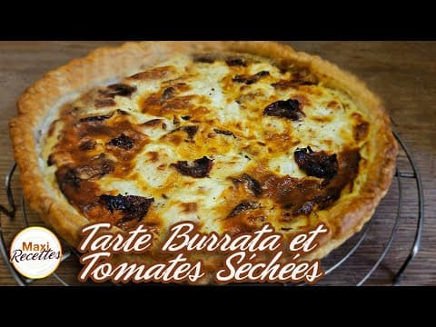 Burrata and Sun-Dried Tomato Tart - Italian Main Course Burrata and Sun-Dried Tomato Tart - Delicious Italian main course with easy difficulty. Perfect recipe converted from YouTube video to PDF format.