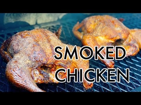 Easy Smoked Whole Chicken