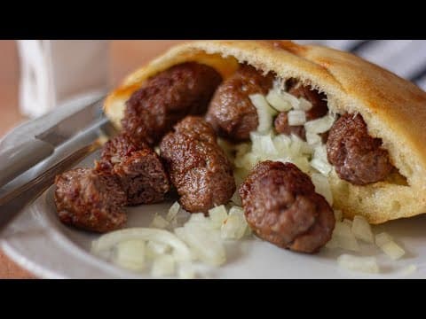 Traditional Balkan Ćevapi (Grilled Meat Sausages) - Balkan Main Course Traditional Balkan Ćevapi (Grilled Meat Sausages) - Delicious Balkan main course with easy difficulty. Perfect recipe converted from YouTube video to PDF format.