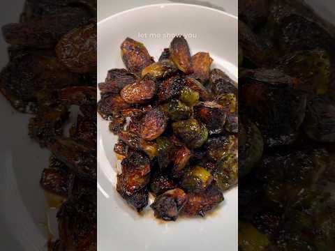Balsamic Glazed Brussels Sprouts
