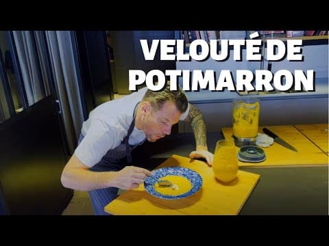 Pumpkin Velouté with Whipped Roasted Almond Cream