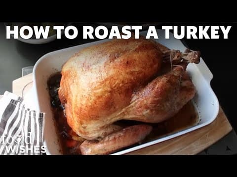 Simple Herb‑Butter Roasted Turkey (Magazine‑Cover Quality)