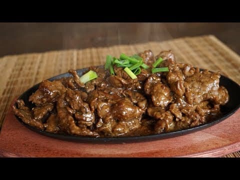 Stir-Fry Black Pepper Beef