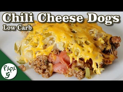 Chili Cheese Dog Casserole – Low Carb Keto Casserole Recipe