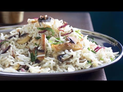 Spicy Mushroom Rice - Indian Main Course Spicy Mushroom Rice - Delicious Indian main course with medium difficulty. Perfect recipe converted from YouTube video to PDF format.