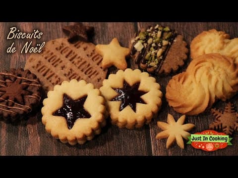 Christmas Biscuit Assortment - French Dessert Christmas Biscuit Assortment - Delicious French dessert with medium difficulty. Perfect recipe converted from YouTube video to PDF format.