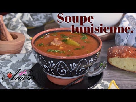 Tunisian Frik Soup