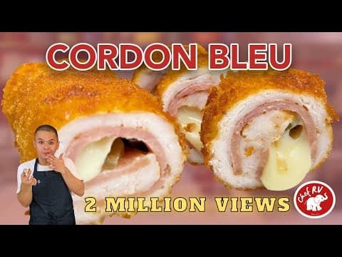 Chicken Cordon Bleu - Swiss Main Course Chicken Cordon Bleu - Delicious Swiss main course with medium difficulty. Perfect recipe converted from YouTube video to PDF format.