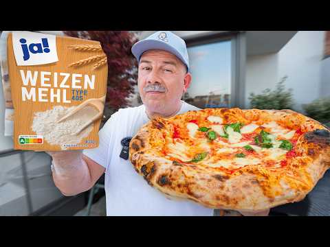 Napoli Pizza mit günstiger 11% Protein Mehl