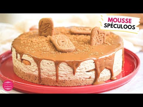 Gâteau mousse au spéculoos