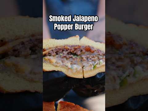 Smoked Jalapeno Popper Smashburger! - Award Winning!