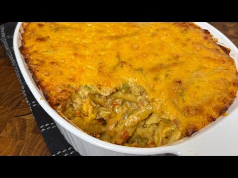 Haitian Macaroni Gratin