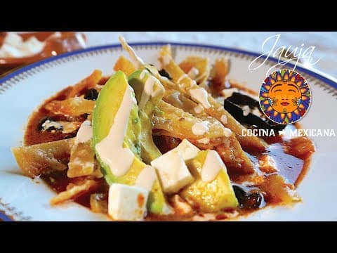 Traditional Mexican Tortilla Soup