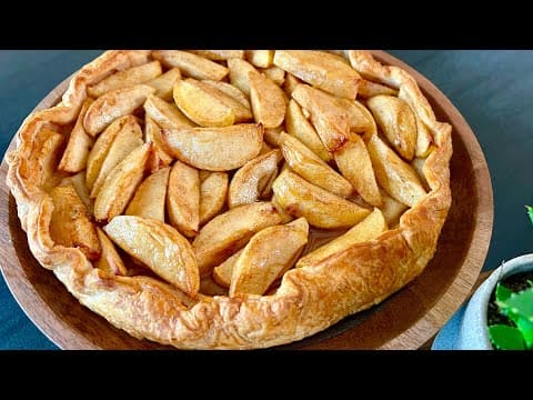 Tarte aux pommes express - French Dessert Tarte aux pommes express - Delicious French dessert with easy difficulty. Perfect recipe converted from YouTube video to PDF format.