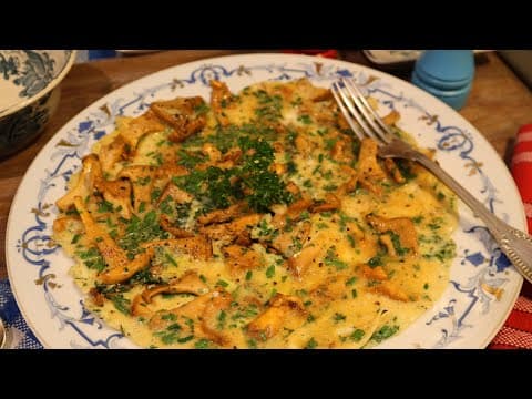 Omelette with chanterelles (sea chanterelle) - French Main Course Omelette with chanterelles (sea chanterelle) - Delicious French main course with easy difficulty. Perfect recipe converted from YouTube video to PDF format.