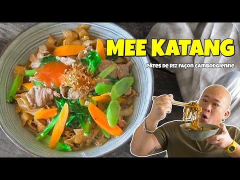 Cambodian Stir-Fried Rice Noodles (Mikating)