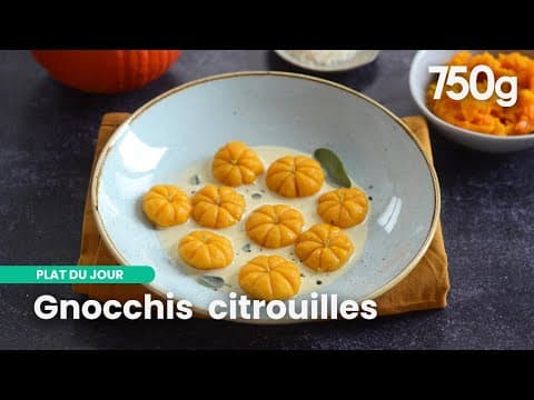 Pumpkin-shaped Noki with creamy Parmesan and sage sauce