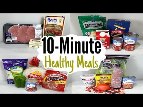 Quick & Delicious! 10-MINUTE DINNERS for Busy Nights