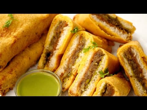ब्रेड पकोड़ा बनाने की विधि - Bread Pakoda Recipe - CookingShooking