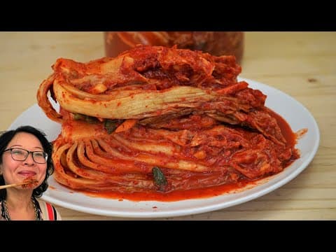 Large homemade kimchi jar