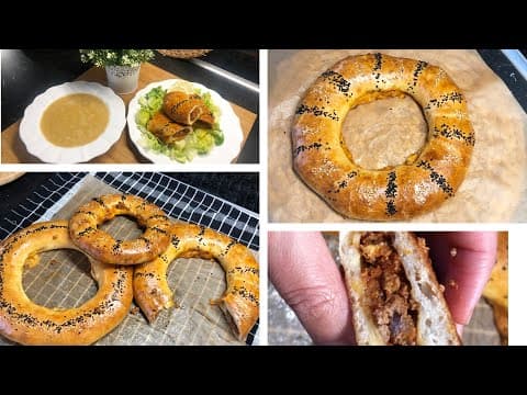 Homemade stuffed breads - Maghreb Main Course Homemade stuffed breads - Delicious Maghreb main course with medium difficulty. Perfect recipe converted from YouTube video to PDF format.