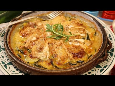 Zucchini Gratin with Camembert and Bacon - French Main Course Zucchini Gratin with Camembert and Bacon - Delicious French main course with easy difficulty. Perfect recipe converted from YouTube video to PDF format.