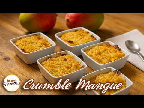 Crumble à la mangue
