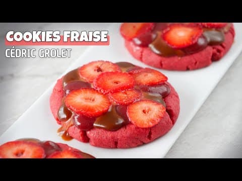 Strawberry Cookies Cédric Groslay Style