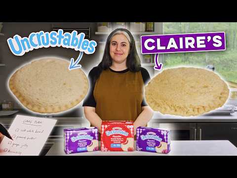 Homemade Uncrustable Peanut Butter & Jelly Sandwiches - American Snack Homemade Uncrustable Peanut Butter & Jelly Sandwiches - Delicious American snack with medium difficulty. Perfect recipe converted from YouTube video to PDF format.