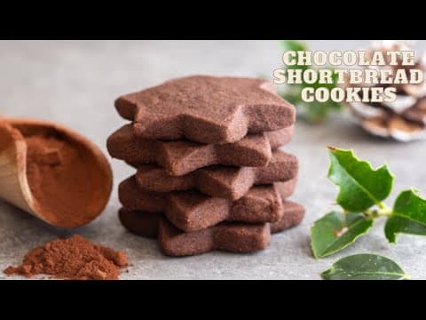 Chocolate Shortbread Cookies