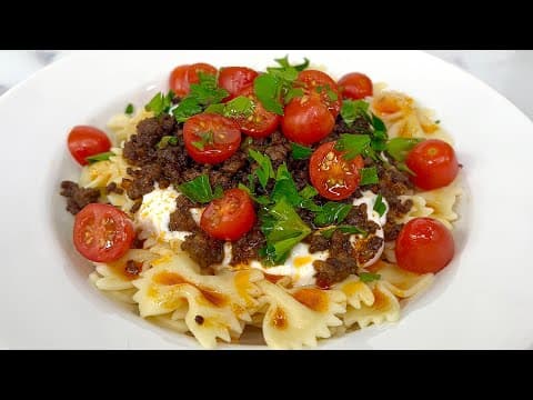 HOW TO MAKE THE VIRAL TIKTOK TURKISH PASTA RECIPE!