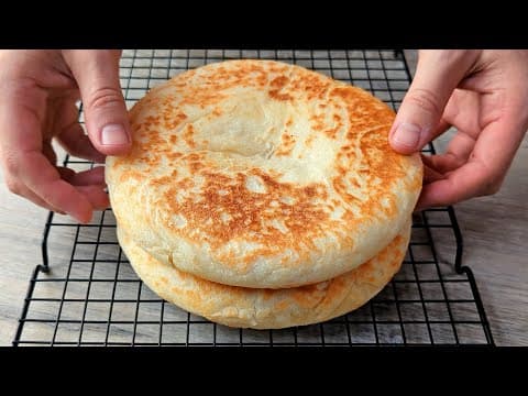 Easy Pan-Fried Butter Bread