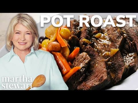 Classic New Jersey Braised Chuck Eye Pot Roast