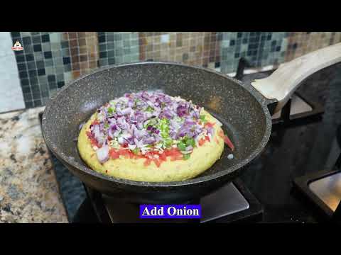 दाल और सब्जियों से बना एक पौष्ट्रिक्स नाश्ता बनाने का एक आसान तरीका