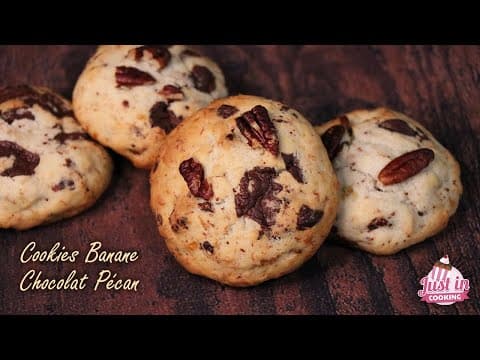 Banana, Chocolate and Pecan Cookies - American Snack Banana, Chocolate and Pecan Cookies - Delicious American snack with easy difficulty. Perfect recipe converted from YouTube video to PDF format.
