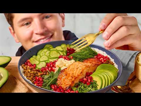 Citrus‑Marinated Salmon Grain Bowl with Herbed Yogurt, Crispy Farro, Pistachios & Pomegranate - Mediterranean Main Course Citrus‑Marinated Salmon Grain Bowl with Herbed Yogurt, Crispy Farro, Pistachios & Pomegranate - Delicious Mediterranean main course with medium difficulty. Perfect recipe converted from YouTube video to PDF format.