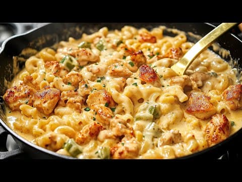One-Pan Cheesy Chicken Pasta