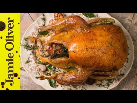 Perfect Roast Turkey with Aromatic Vegetable Trivet - American Main Course Perfect Roast Turkey with Aromatic Vegetable Trivet - Delicious American main course with medium difficulty. Perfect recipe converted from YouTube video to PDF format.
