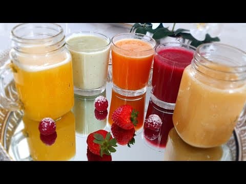5 Jus de Fruits Frais pour le Ramadan
