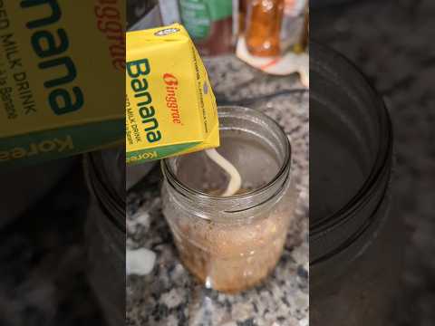 banana milk coffee is amazingly goooooood 🍌☕