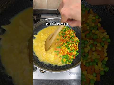 Easiest & Tastiest High Protein Crispy Salmon Fried Rice Meal Prep!