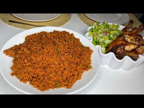 Authentic Ghanaian Jollof Rice