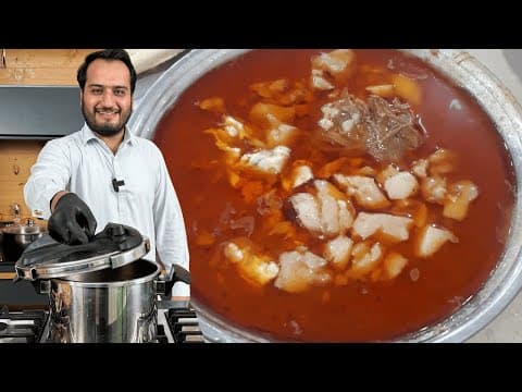 Pressure Cooker Beef Nihari - Pakistani Main Course Pressure Cooker Beef Nihari - Delicious Pakistani main course with medium difficulty. Perfect recipe converted from YouTube video to PDF format.