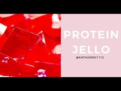 Protein Jello (Strawberry)