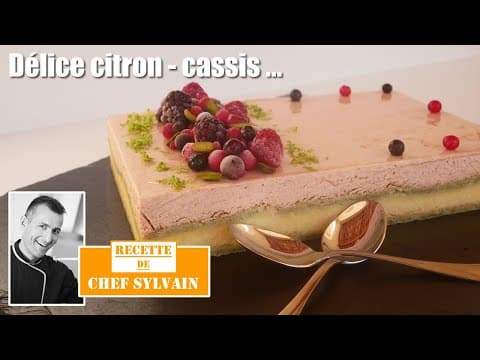 Délice citron cassis