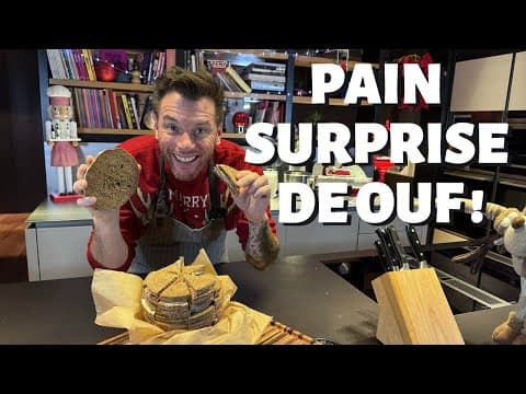 Pain surprise maison festif